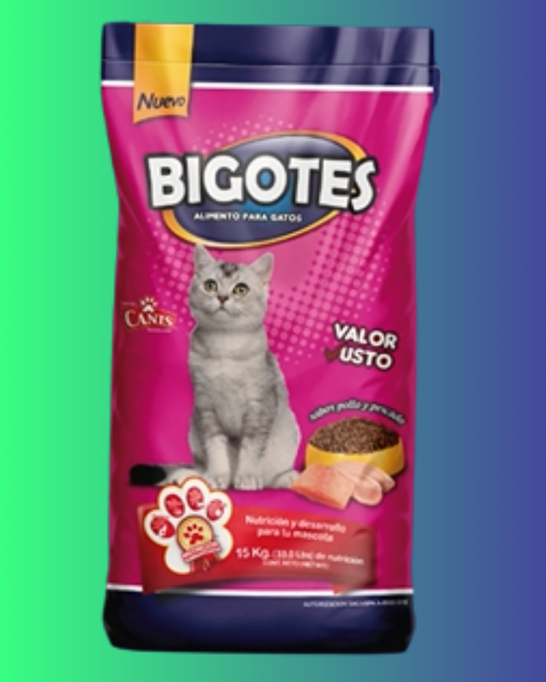 Bigotes 15 Kg