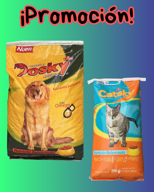 Combo Dosky 15 Kg + Catsky 8 Kg